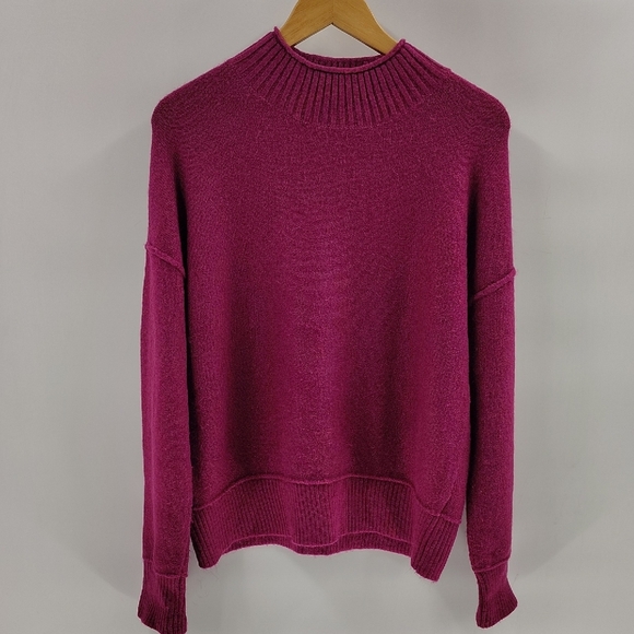 Universal Thread Pullover Sweater Cowl turtleneck magenta pink Long Sleeve - Picture 1 of 7